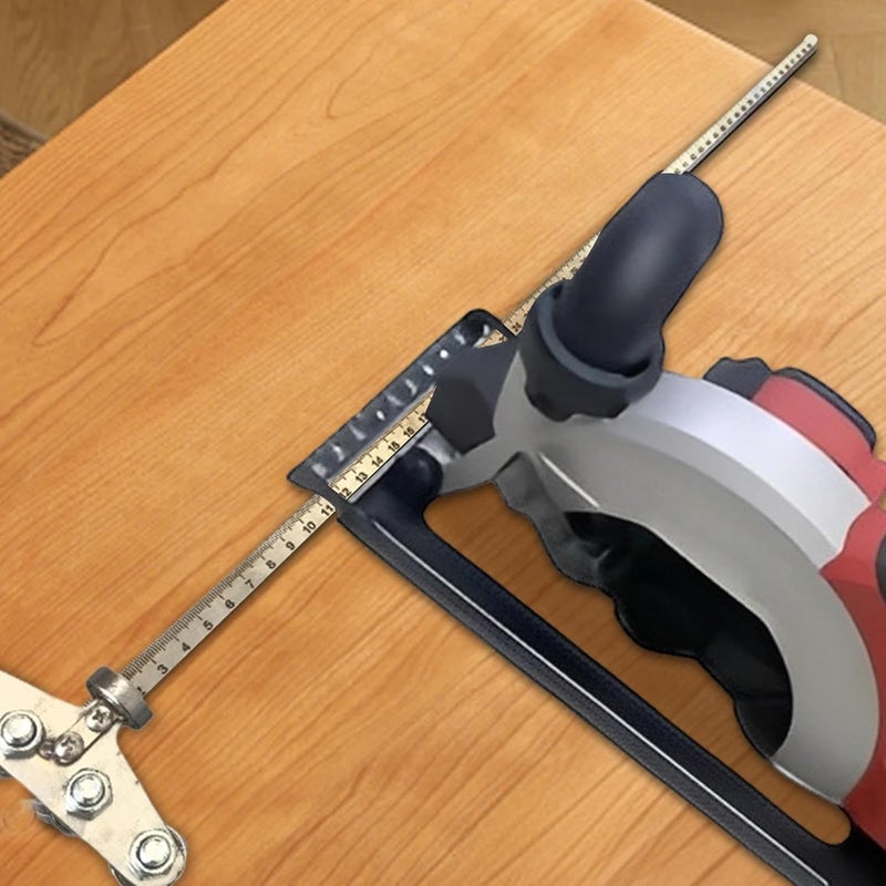 أداة قياس الفرجار رباعية المحور دليل قطع الخشب القابل للتعديل مسطرة تحديد المواقع - Image 4