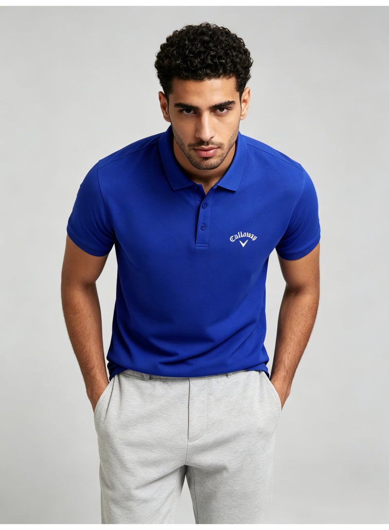 Callaway golf quick-drying short-sleeved Polo shirt men's summer breathable sports lapel casual shirt - Image 5
