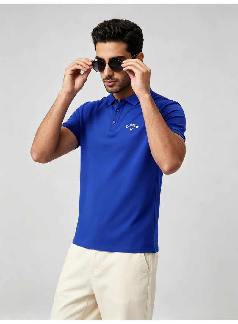 Callaway golf quick-drying short-sleeved Polo shirt men's summer breathable sports lapel casual shirt - Image 3