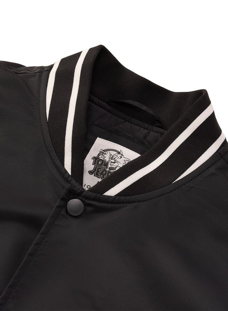 GIORDANO Men's Tom & Jerry Quilted Nylon Jacket - Image 3