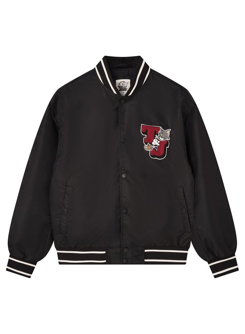 GIORDANO Men's Tom & Jerry Quilted Nylon Jacket - Image 1