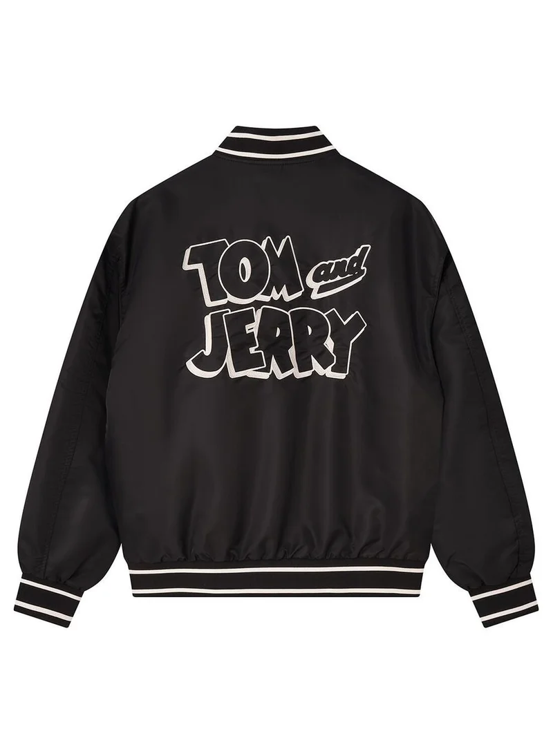 GIORDANO Men's Tom & Jerry Quilted Nylon Jacket