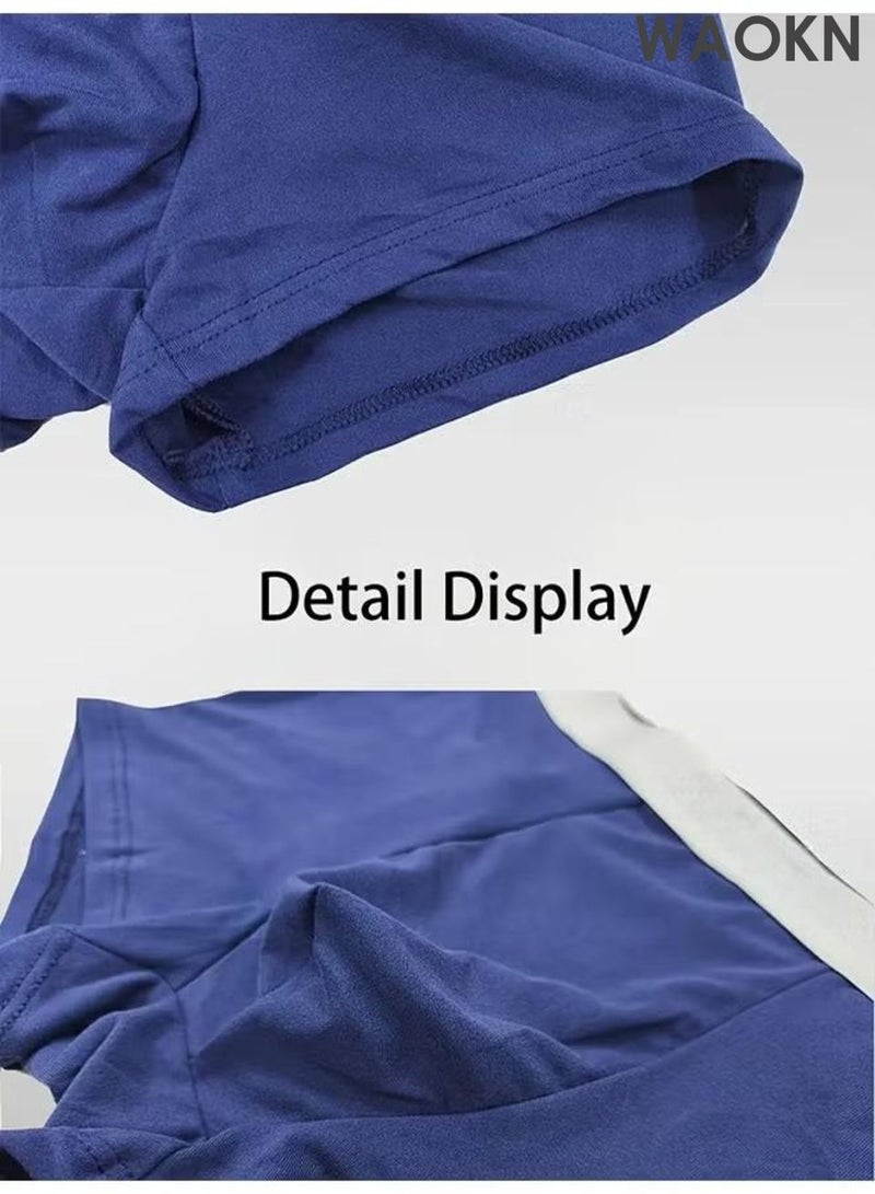 WAOKN 6-piece men's flat underwear, breathable and elastic cotton moisture absorbing underwear, simple and atmospheric design, modern fit low waist underwear, seamless men's flat underwear, comfortable and breathable fabric without tightness. - Image 4