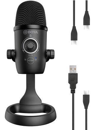 BOYA BY-CM5 Computer Microphone for PC & Mac, Condenser Desktop USB Gaming Mic for Recording, Streaming, Podcast, Twitch, YouTube, Android | USB Type C Plug and Play | Monitoring & Gain Control - pzsku/ZC34CE76570792C5E6EADZ/45/_/1736561621/69b1d2f9-ac63-4ac7-82ca-8d15194bd571