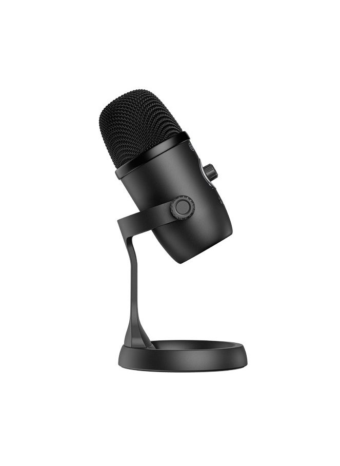 BOYA - BOYA BY-CM5 Computer Microphone for PC & Mac, Condenser Desktop USB Gaming Mic for Recording, Streaming, Podcast, Twitch, YouTube, Android | USB Type C Plug and Play | Monitoring & Gain Control - Image 1