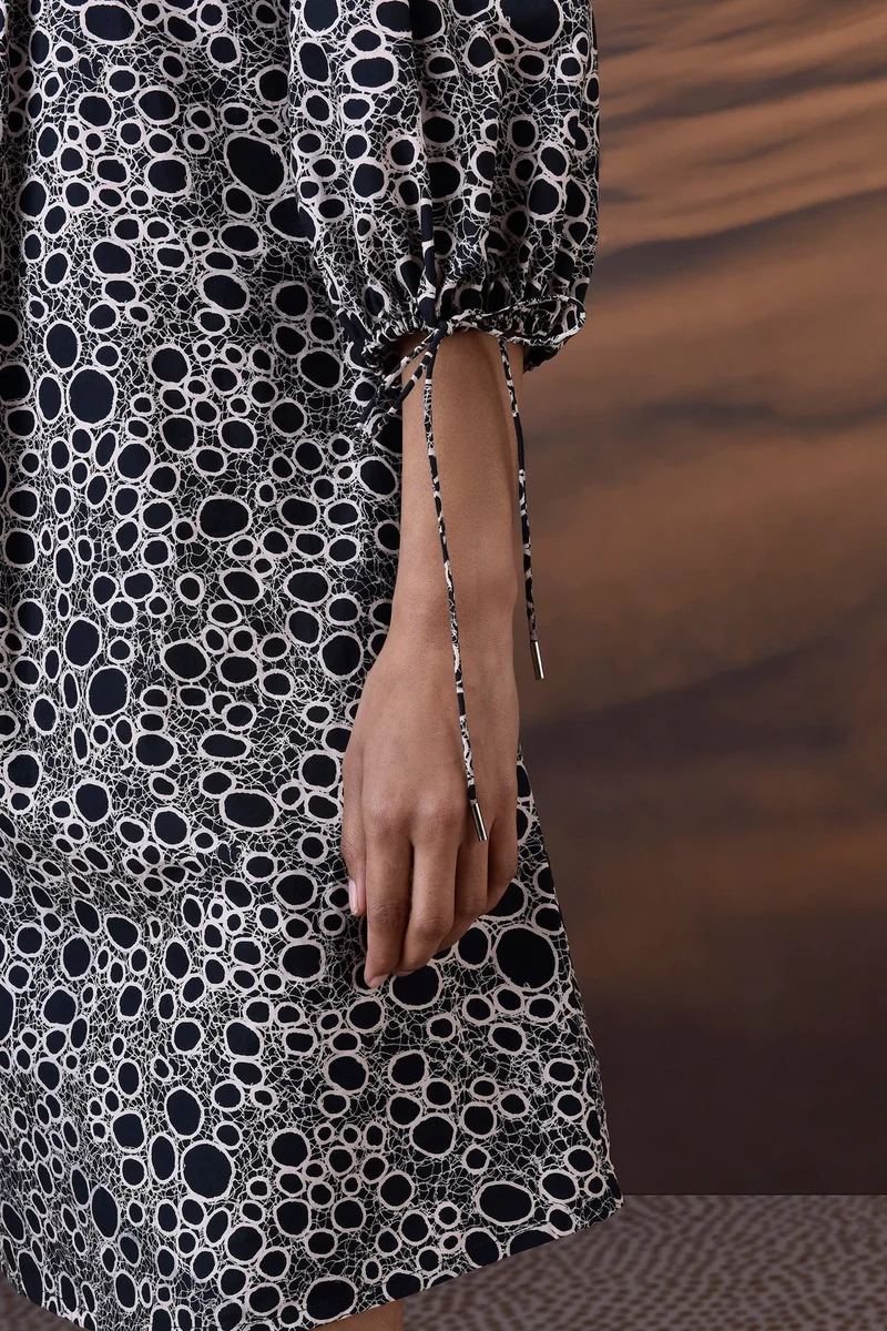 Genes Lecoanet Hemant Graphic Grace Giza Cotton Dress