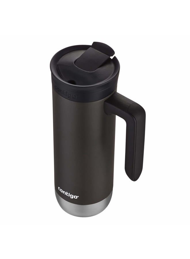 Contigo SnapSeal Superior Stainless Steel Travel Mug, 20 oz., Gunmetal 20 oz 2094864 - Image 4