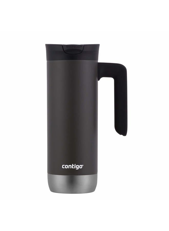 Contigo SnapSeal Superior Stainless Steel Travel Mug, 20 oz., Gunmetal 20 oz 2094864 - Image 1