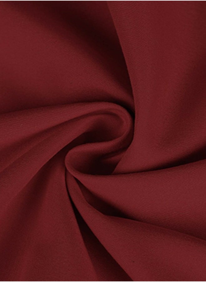 snooze - Fitted bed sheet set 3Pcs, 180*200 cm, Dark red - Image 1