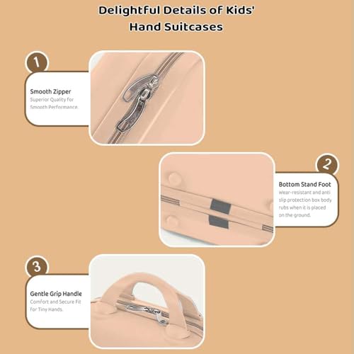 StarAndDaisy Kids Hand Suitcase/Travel Bag for Boys & Girls, Baby Waterproof Travel Bag, Light Weight (Green) - Image 4