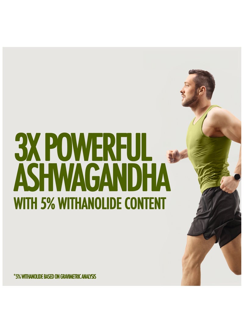 Kapiva Ashwagandha Gold Capsules, Helps Stress Management, Improve Energy, Stamina For Men And Women 60 Capsules - Image 3