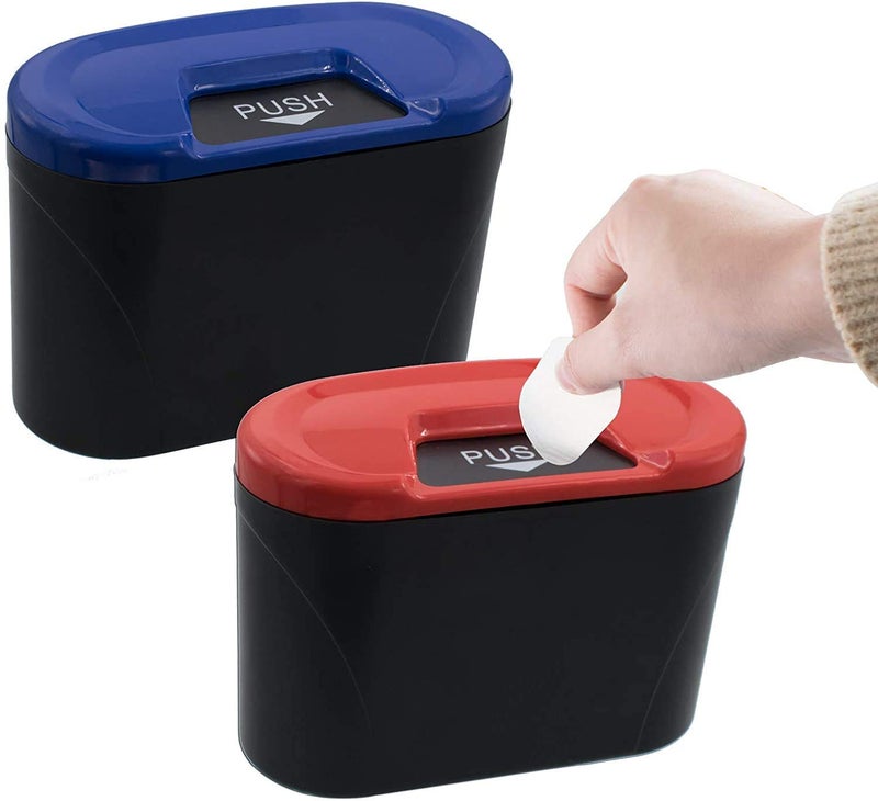 Ritmo Ritmo Car Can Car Supplies Mini Trash Can Trash Can Car Accessories Compact Space Takes Up Easy Installation mini Dustbin  - Image 2