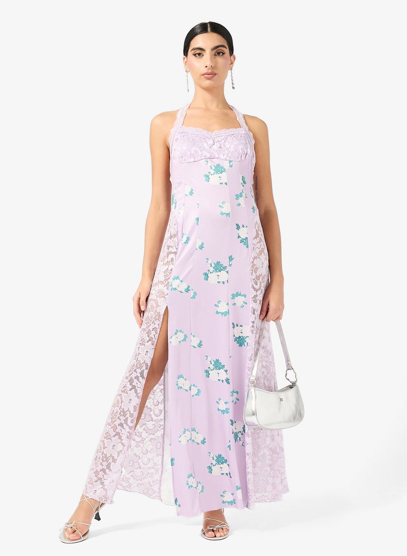 ايلا فستان مزين بالدانتيل - Image 4