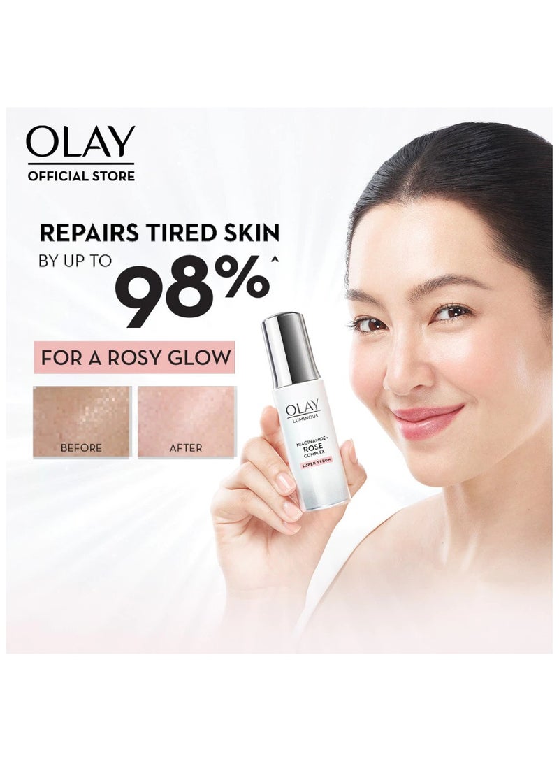 OLAY Luminous Niacinamide + Rose Complex Cream (50g) + Serum (30ml) - Image 2