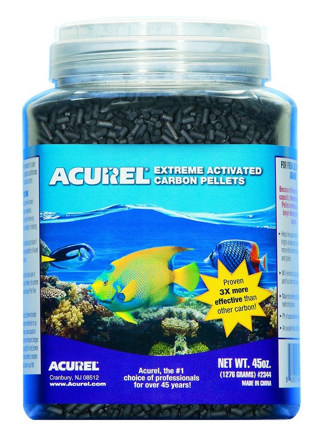 Loving Pets Acurel LLC Extreme Activated Carbon Pellets, 45-Ounce 