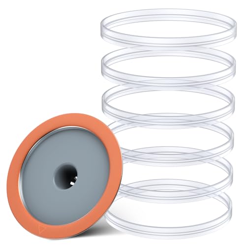NOALTO Reusable k Cup Coffee Filters,Universal stainless steel Refillable k Cups Filter Use for Keurig 2.0 and 1.0 Coffee Makers-brewers (6 seals & one lid) - Image 3