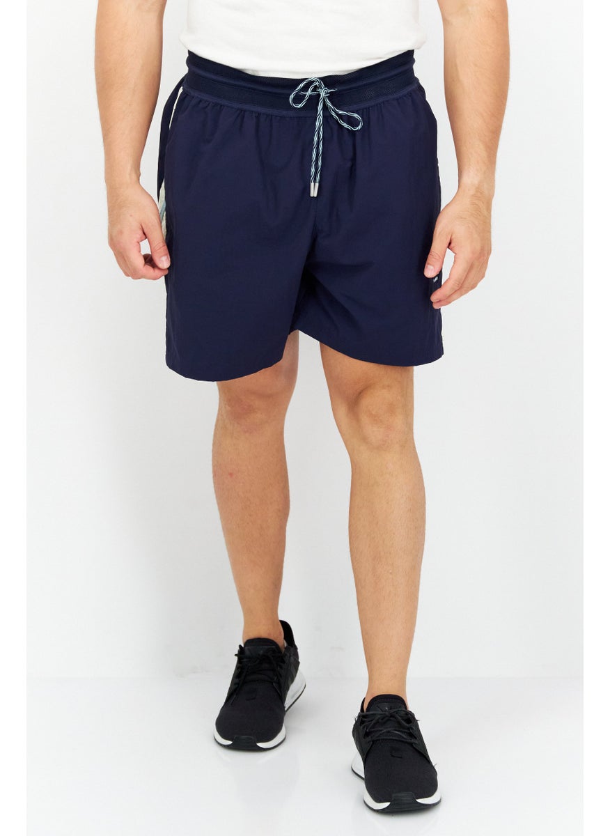 Puma x Palomo Men Sportswear Fit Embroidered Logo Training Shorts, Navy Blue Combo  - Image 1