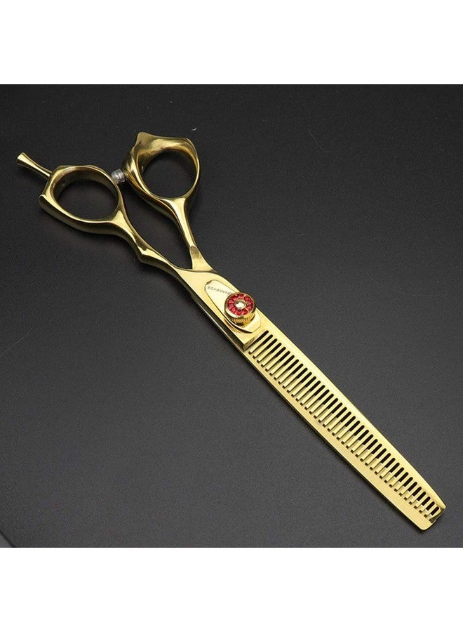 شاروندز مقص فراء متجر الحيوانات الأليفة 7 بوصة مقص من الفولاذ المقاوم للصدأ لتصفيف شعر الكلاب مقص تجميل (7 بوصة - 4 قطع) - Image 4