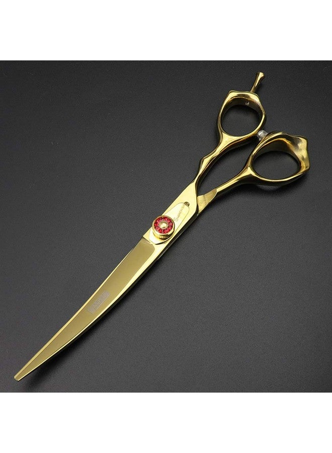 شاروندز مقص فراء متجر الحيوانات الأليفة 7 بوصة مقص من الفولاذ المقاوم للصدأ لتصفيف شعر الكلاب مقص تجميل (7 بوصة - 4 قطع) - Image 3