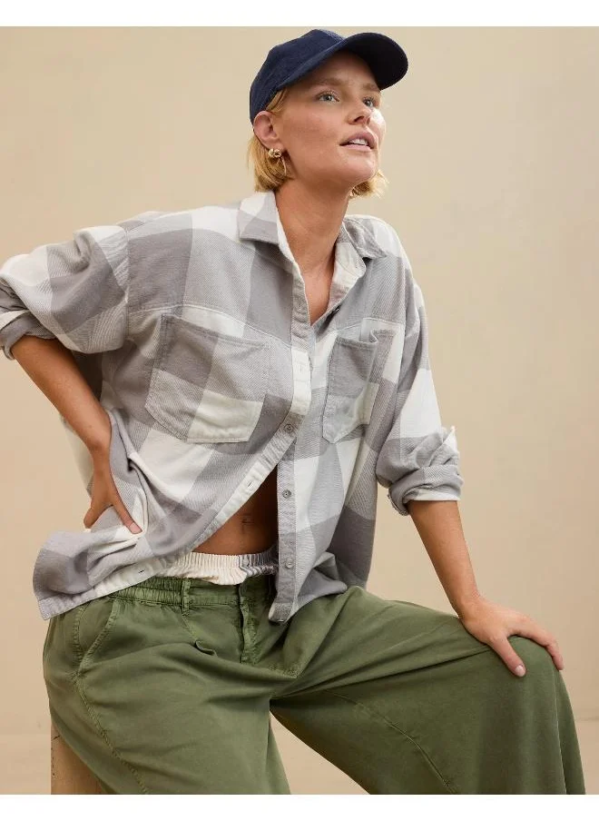 Aerie Aerie Anytime Fave Flannel Shirt