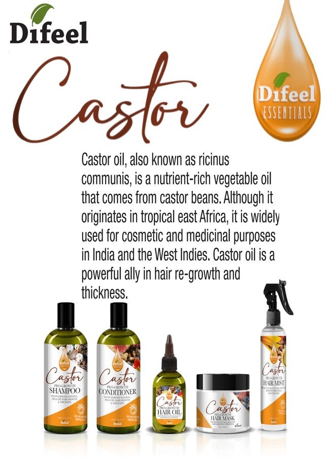 Difeel Essentials Pro-Growth Castor Hair Mist 6 oz. - Image 4