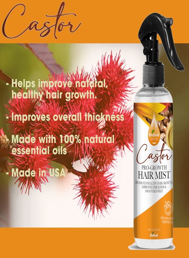 Difeel Essentials Pro-Growth Castor Hair Mist 6 oz. - Image 2