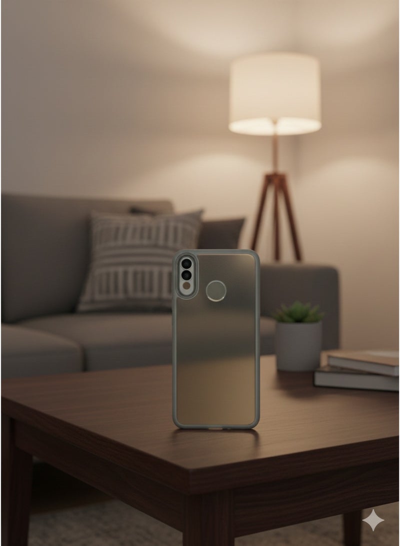 Grace Matte Translucent Shockproof Case with Camera Lens Protection - Protective cover For Huawei Y9 2019/9PLUS - Image 3