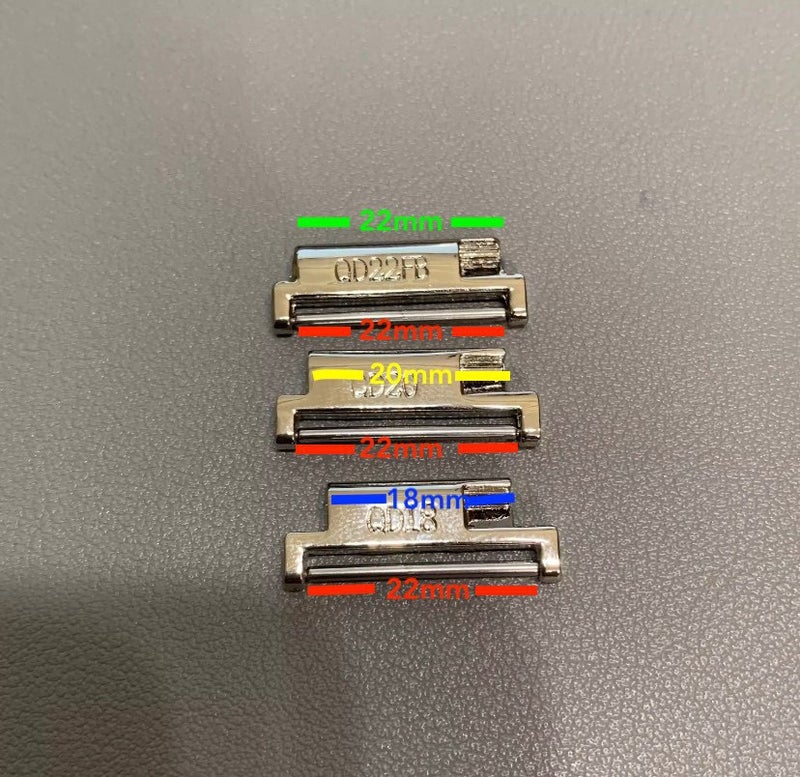 Universal quick release stainless steel connector for Samsung Active 2 Gear S3 Huawei Amazfit GTR - Image 5