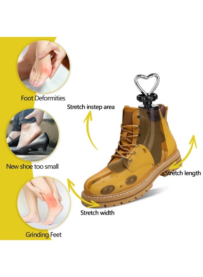 NajmStyle Shoe Stretcher, New Boot Stretcher Women Men, 4-Way Stretchable, for Shaping the Inside of the Shoe, for High Tops and Boots with Laces or Zippers, and Most Flats and High Heels - Image 3