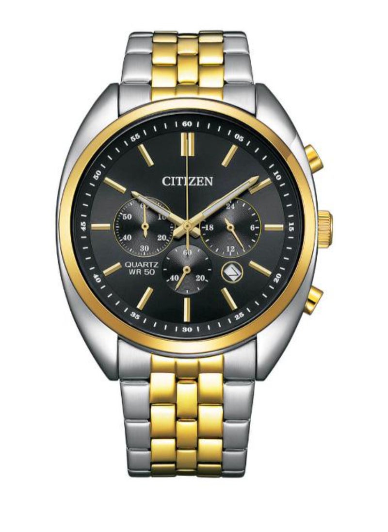 CITIZEN ساعة يد AQ Chrono للرجال AN8214-55E  - Image 1
