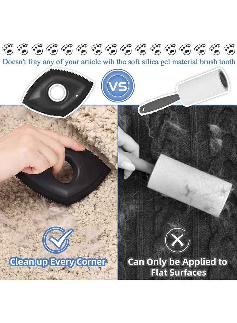 Pet Hair Removal Brush, Pet Hair Specialist Brush, Carpet Dog Hair Remover, Reusable, Suitable for Furniture, Carpets, Sofas, and Cars - Image 3