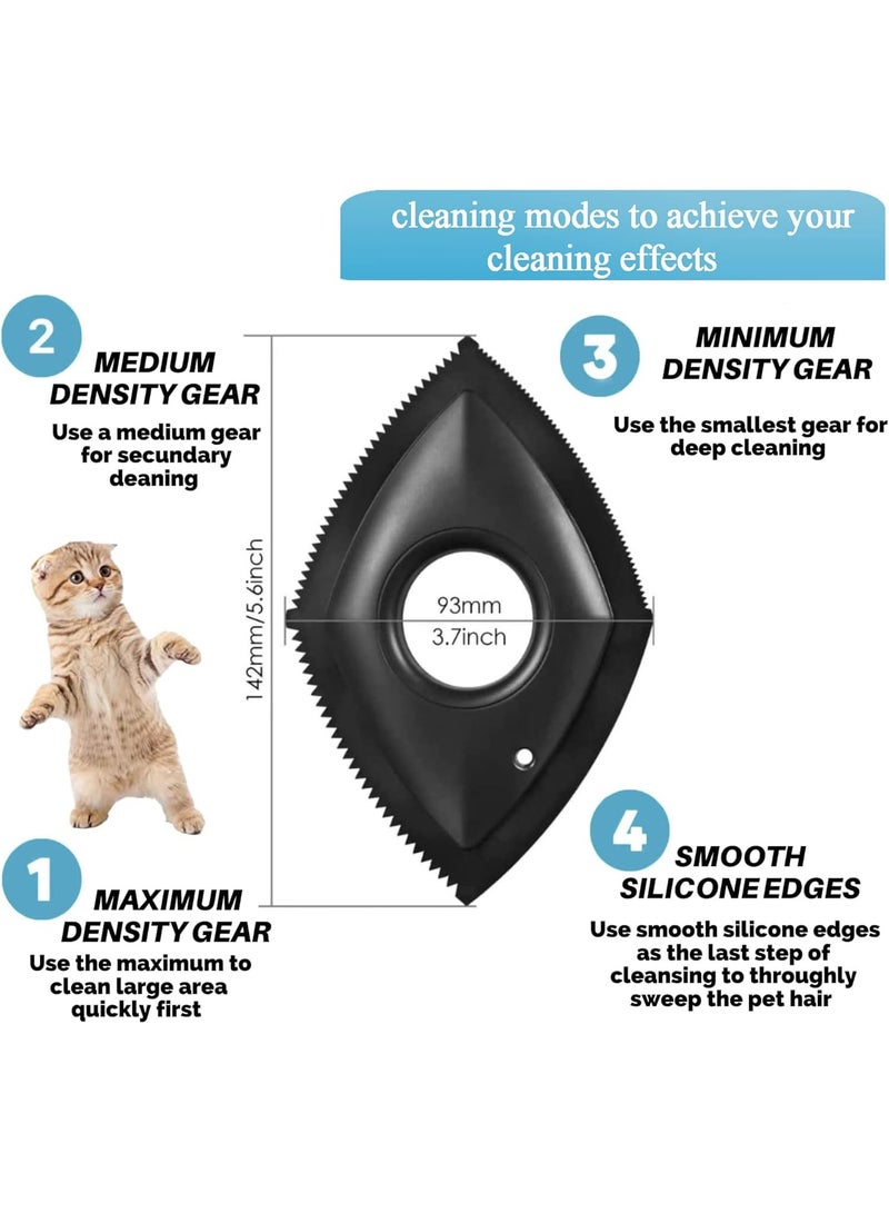 Pet Hair Removal Brush, Pet Hair Specialist Brush, Carpet Dog Hair Remover, Reusable, Suitable for Furniture, Carpets, Sofas, and Cars - Image 2
