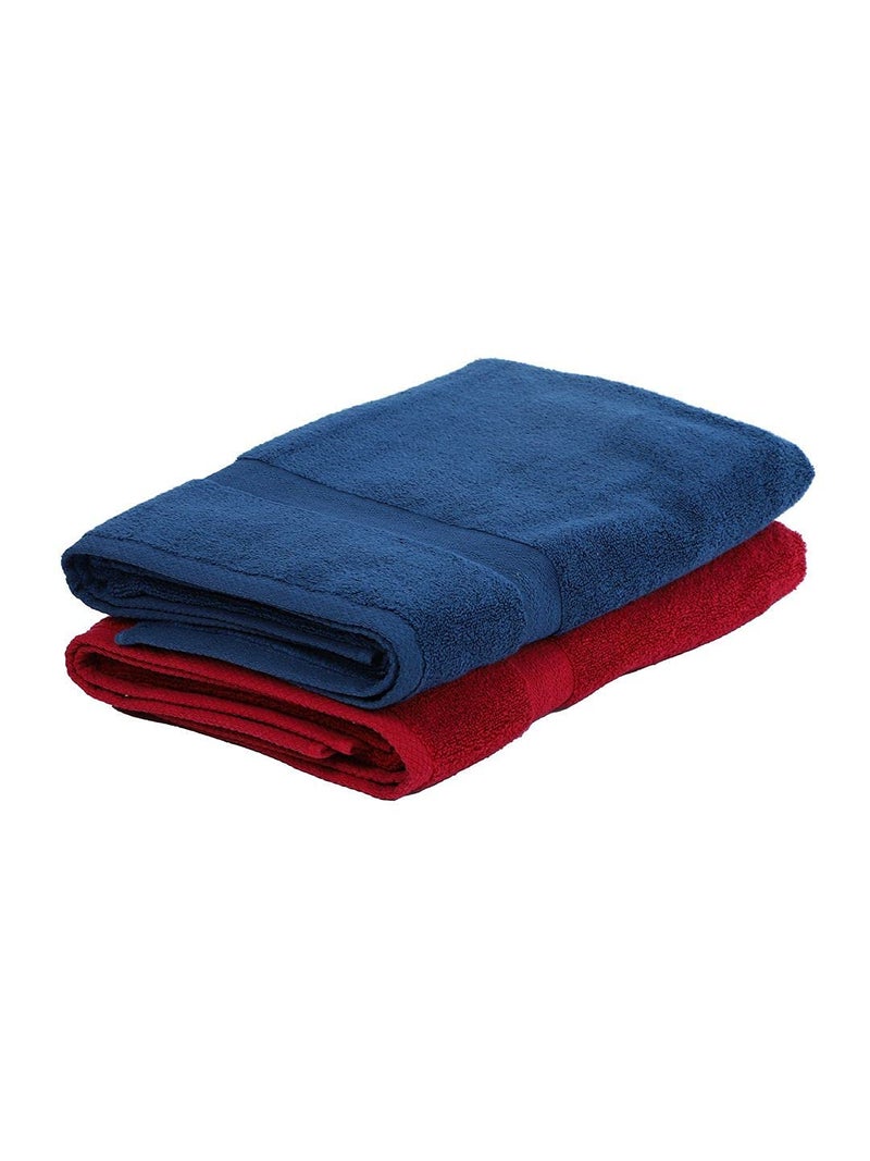 BIANCA Ultra Soft Zero Twist 100 Cotton Towel 2pc Bath Towel Paradiso Super Absorbent Fluffy AeroCore Organic Technology for Men Women Gym Kitchen SolidMulti - Image 3