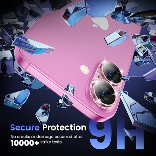 Tensea for iPhone 16 / iPhone 16 Plus Camera Lens Protector, Metal Aluminum Alloy Tempered Glass Cover Camera Screen Protector Accessories, Case-Compatible for iPhone 16 / iPhone 16Plus 2024 - Image 5
