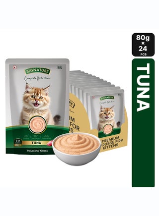 Signature Tuna Kitten Wet Food Mousse Pack of 24