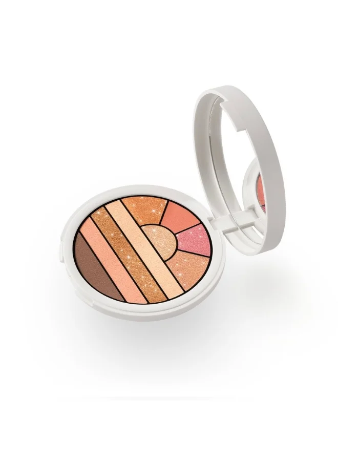 KIKO MILANO Sun Mirage Eyeshadow Palette - Golden Sunrise