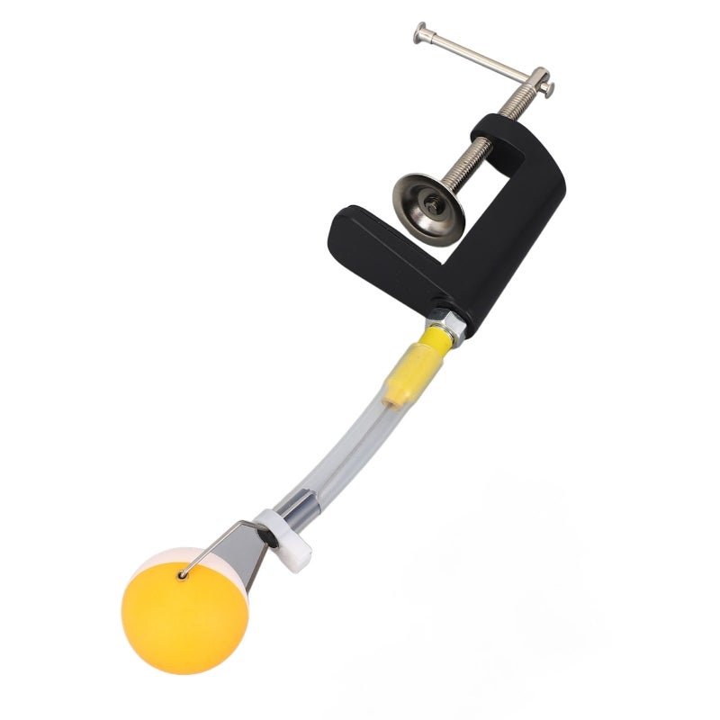 Table Tennis Training Robot: 6.5cm Table Sucker, 30cm Max Length, PP Material - Consistent Ball Trajectory, Rapid Rebound Fixed Pingpong Trainer for Beginners, Forehand and Backhand Training - Image 5