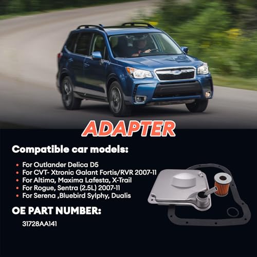 Transpeed فلتر زيت نقل الحركة الأوتوماتيكي TRANSPEED TR580 CVT OE 31728 AA180 31728AA141 وجاسكت لسيارات أوتلاندر ألتيمة روج، سنترا سيرينا جيب سوزوكي كيزاشي - Image 5