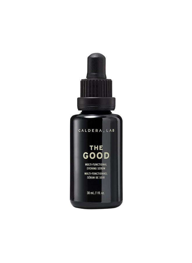 Caldera + Lab The Good | Men's Organic Moisturizing Face Serum for Dry, Sensitive, & Normal Skin – Vegan, Natural & Antioxidant Packed Skincare Facial Oil  - Image 1