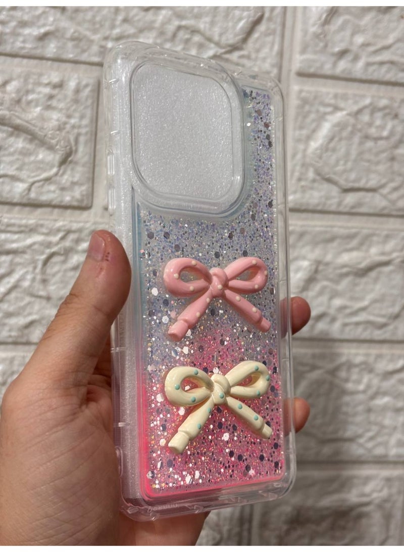 Back cover with a bow, compatible with the phone Xiaomi Redmi Note 14 4G - Image 2