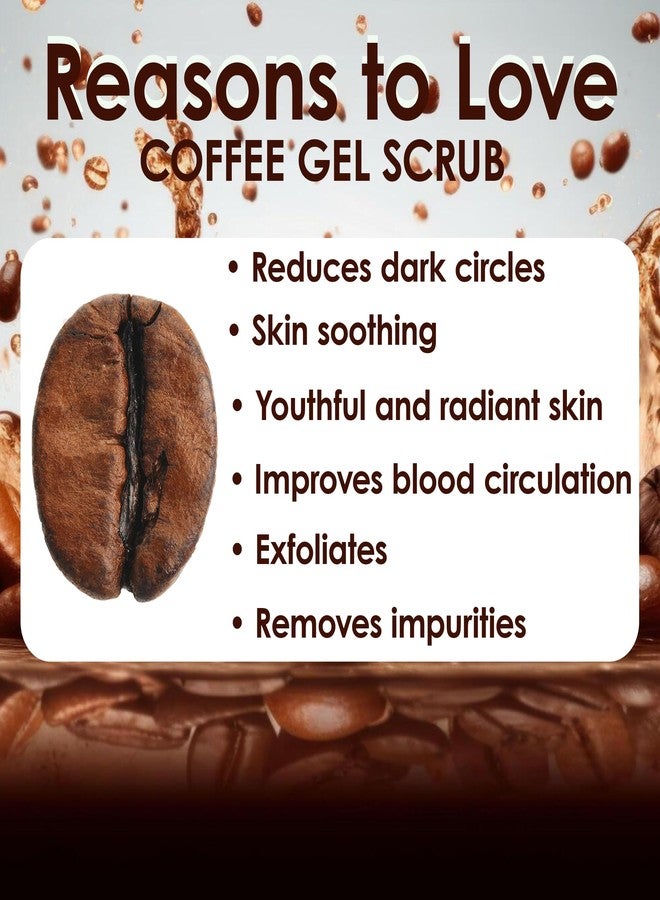 Pink Root Coffee Gel Scrub 500gm, Multi Color - Image 2