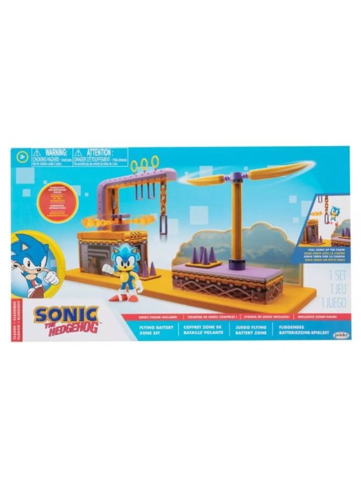 Jakks Sonic The Hedgehog Flying Battery Zone Set  - Image 3