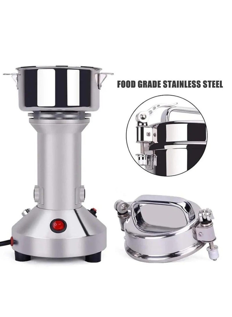 Denx 1200W Power High Speed Multifunctional Grinder, Spices Grinder Capacity 200g, Coffee Grinder Speed 28000r/min, With 2 Blades Using for Grinding Coffee/Beans/Spices/Grains/Herbs/Nuts, DX3221 - Image 3