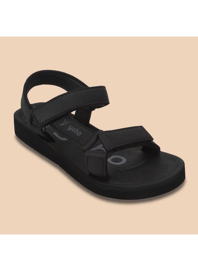 YOHO YOHO EVA Sandals for Men | EVA sole | Comfortable cushioned sole with TPR base | Lightweight | Soft skin friendly straps | Adjustable straps | Velcro closure | Vibrant colour options  - Image 5