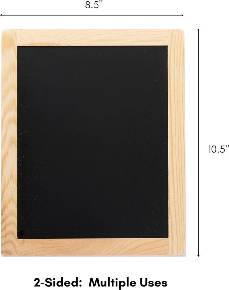 PLAID Double Sided Framed Chalkboard, 8.5"X10.5", 1 Pack - Image 3