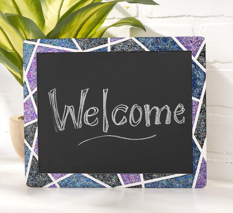 PLAID Double Sided Framed Chalkboard, 8.5"X10.5", 1 Pack - Image 4