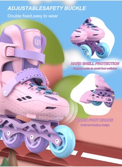sway Kids Adjustable Inline Skate Roller Skates with Light Up Wheels, Outdoor Fitness Skates, Adjustable Inline Skates for Boys and Girls  - Image 2