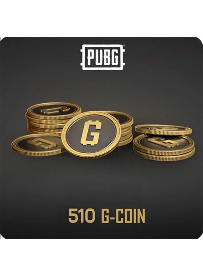 Global PUBG 510 G-Coin Gift Card