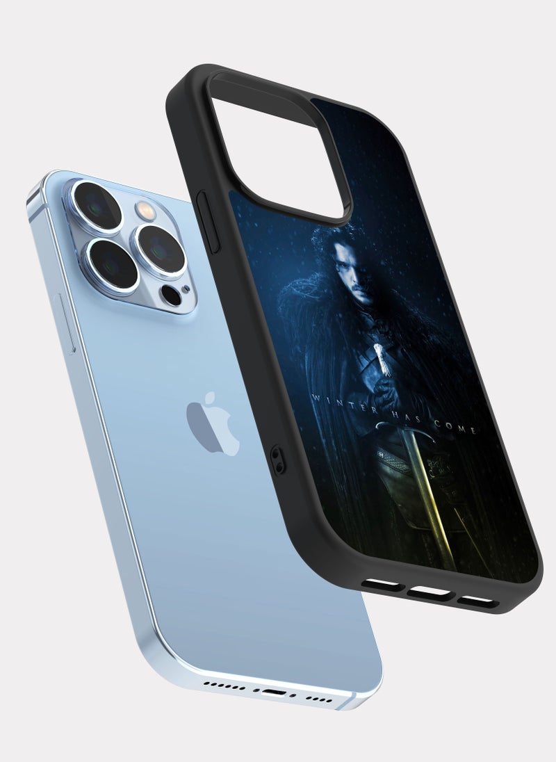 PXLAAT iPhone 13 Pro case cover Jon Snow GOT - Image 2