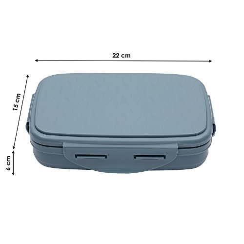 JAYPEE Inner Stainless Steel Insulated Lunch Box Wavesteel Sr. Peacock Plum, 600 ml, Airtight Tiffin Box for School Kids |Spillproof with Silicon Seal |Food Grade | BPA Free - Image 5